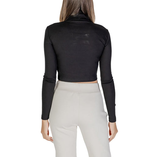 Black Cotton Long Sleeve
