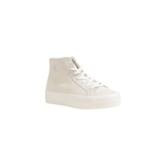 Zapatillas de ante beige