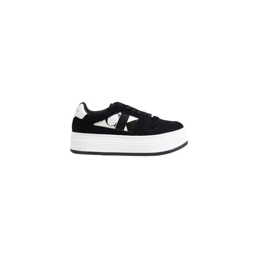 Zapatillas de cuero negras