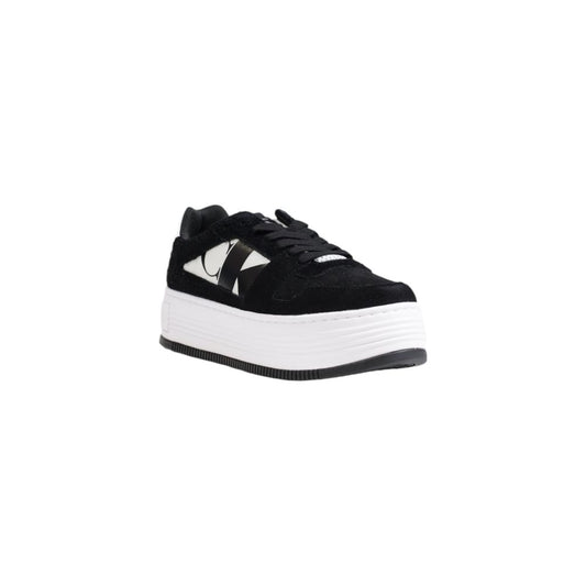 Zapatillas de cuero negras