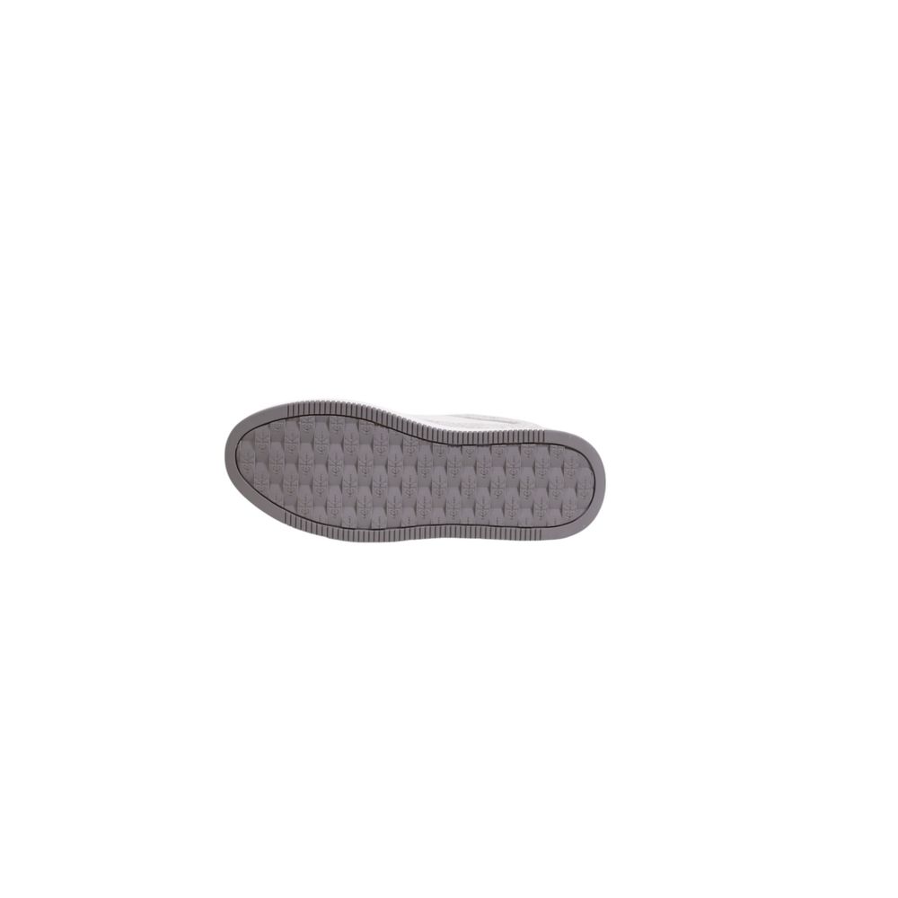 Zapatillas de piel gris