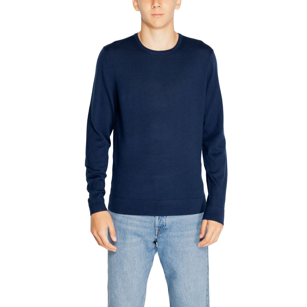 Ropa deportiva de lana reciclada azul