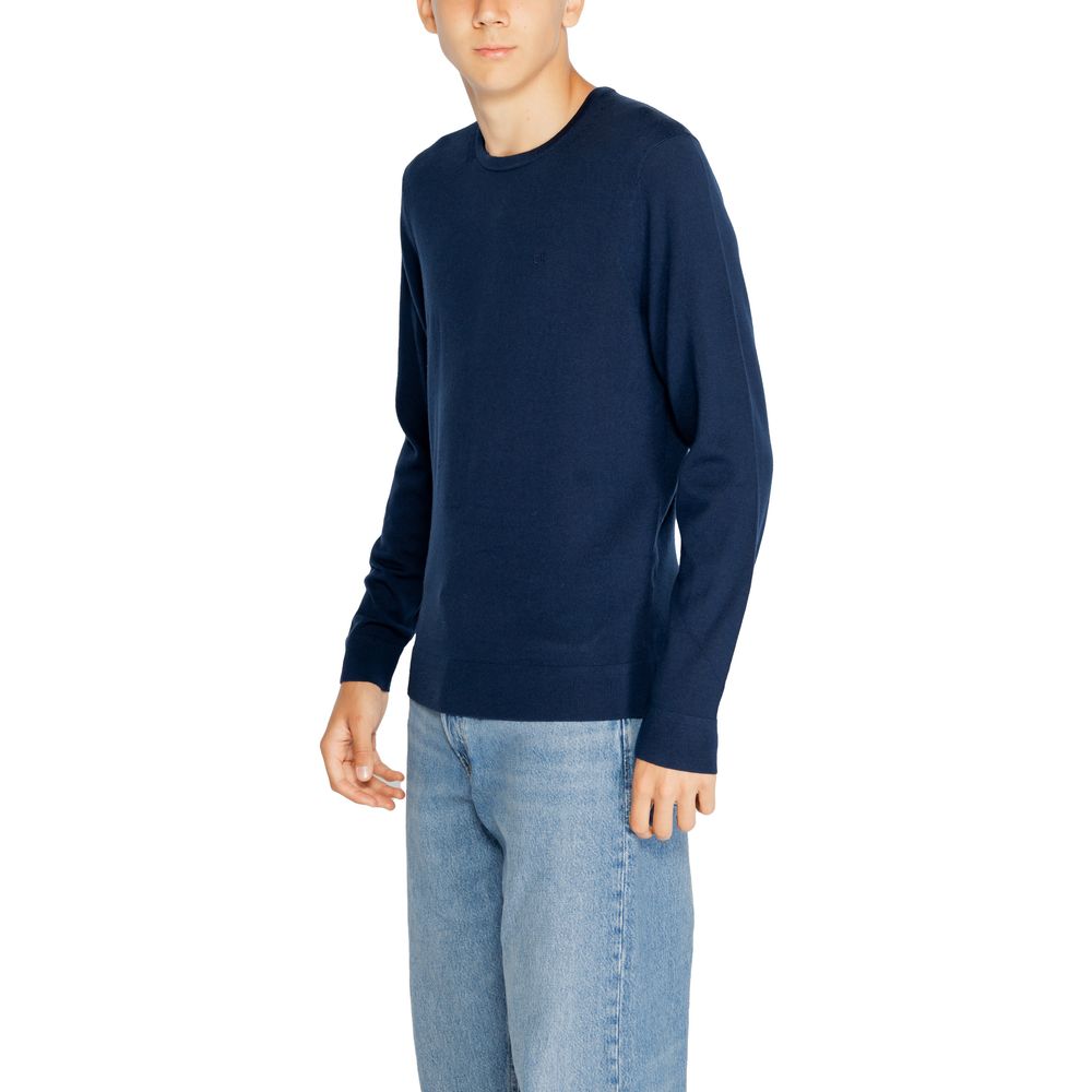 Ropa deportiva de lana reciclada azul