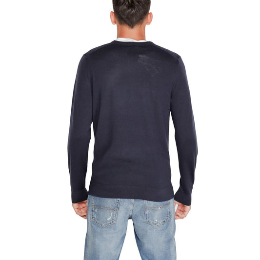 Ropa deportiva de lana reciclada azul