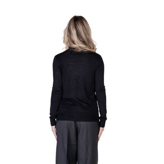 Col roulé en viscose noire