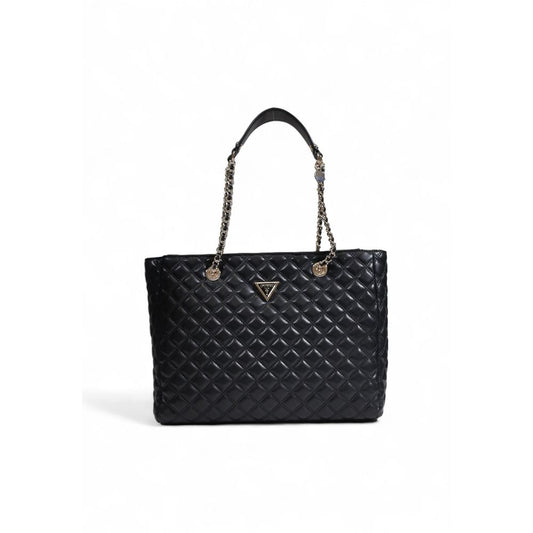 Sac à main en polyéthylène noir