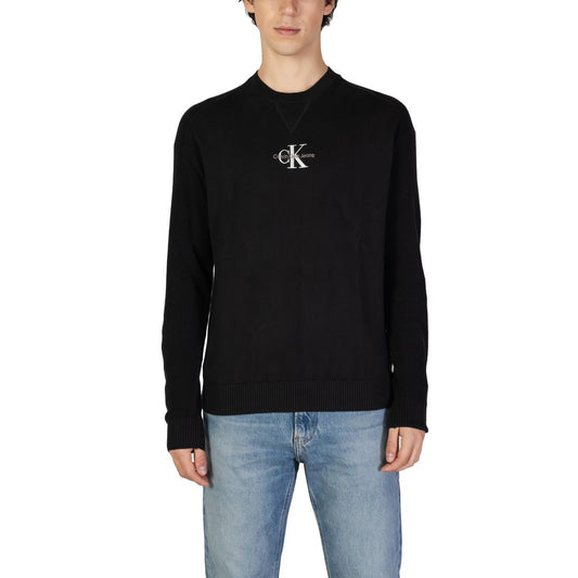 Pull en coton noir