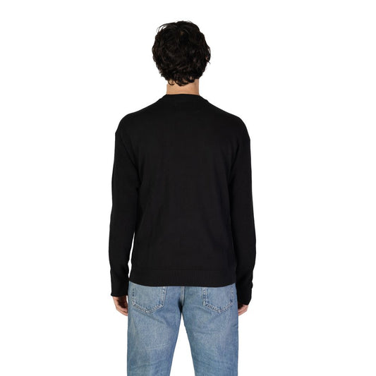 Pull en coton noir