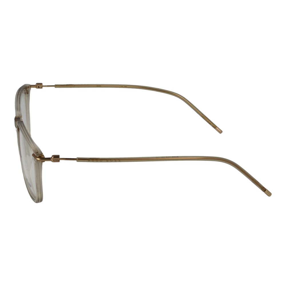Montures optiques dorées pour hommes