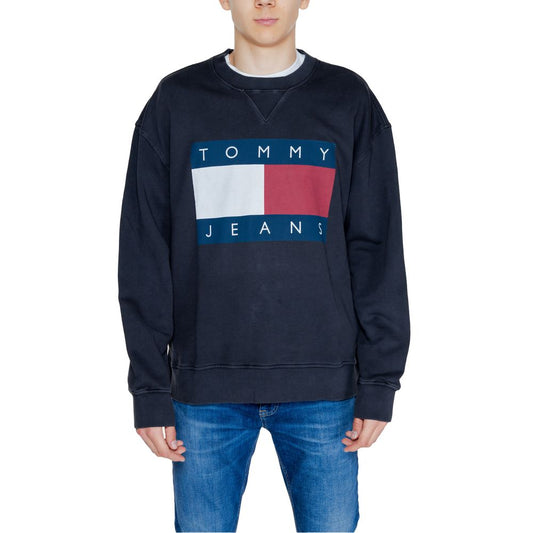 Sweat-shirt en coton noir