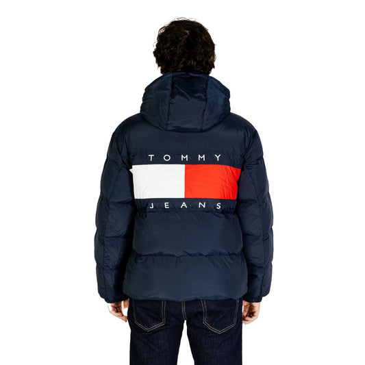 Blue Recycled Polyester Jackets & Coat