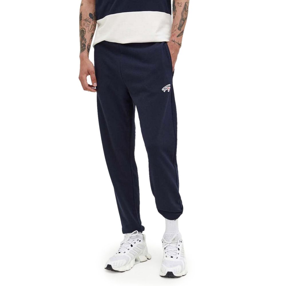 Pantalón deportivo de algodón azul