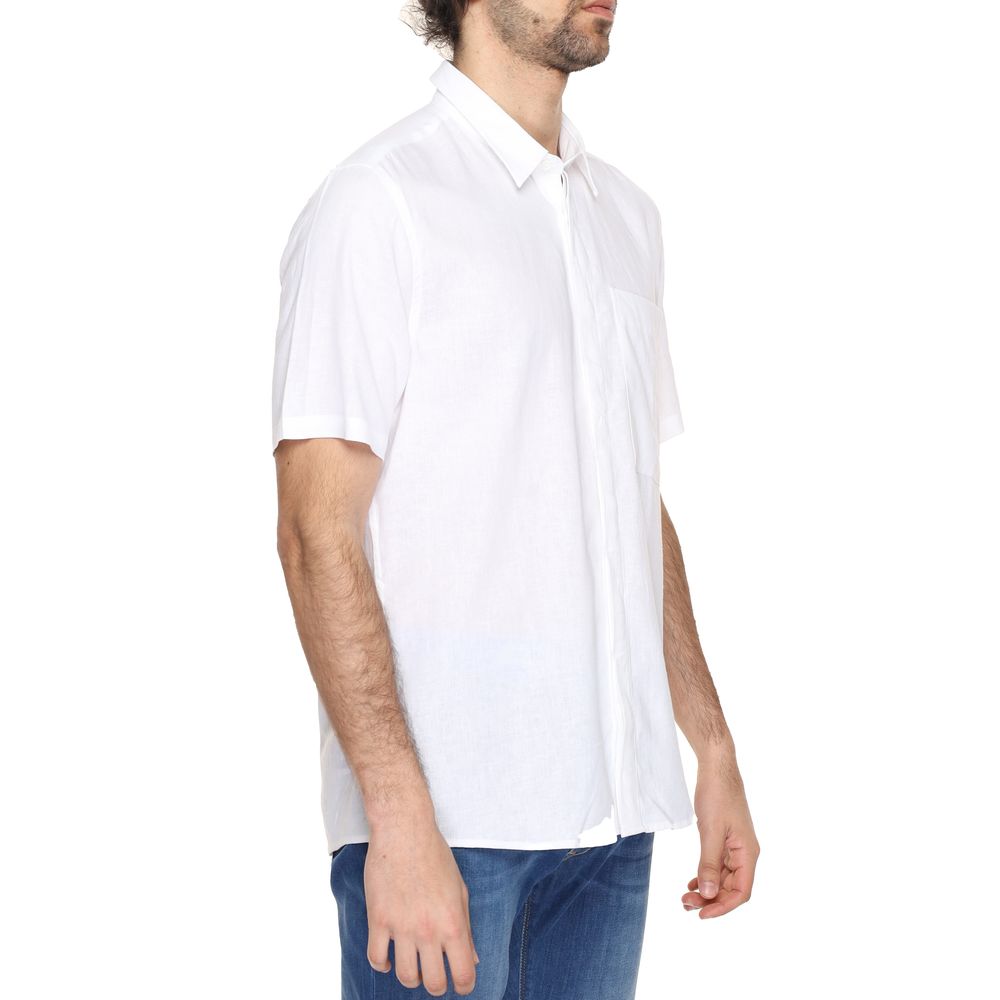 White Linen Shortsleeve