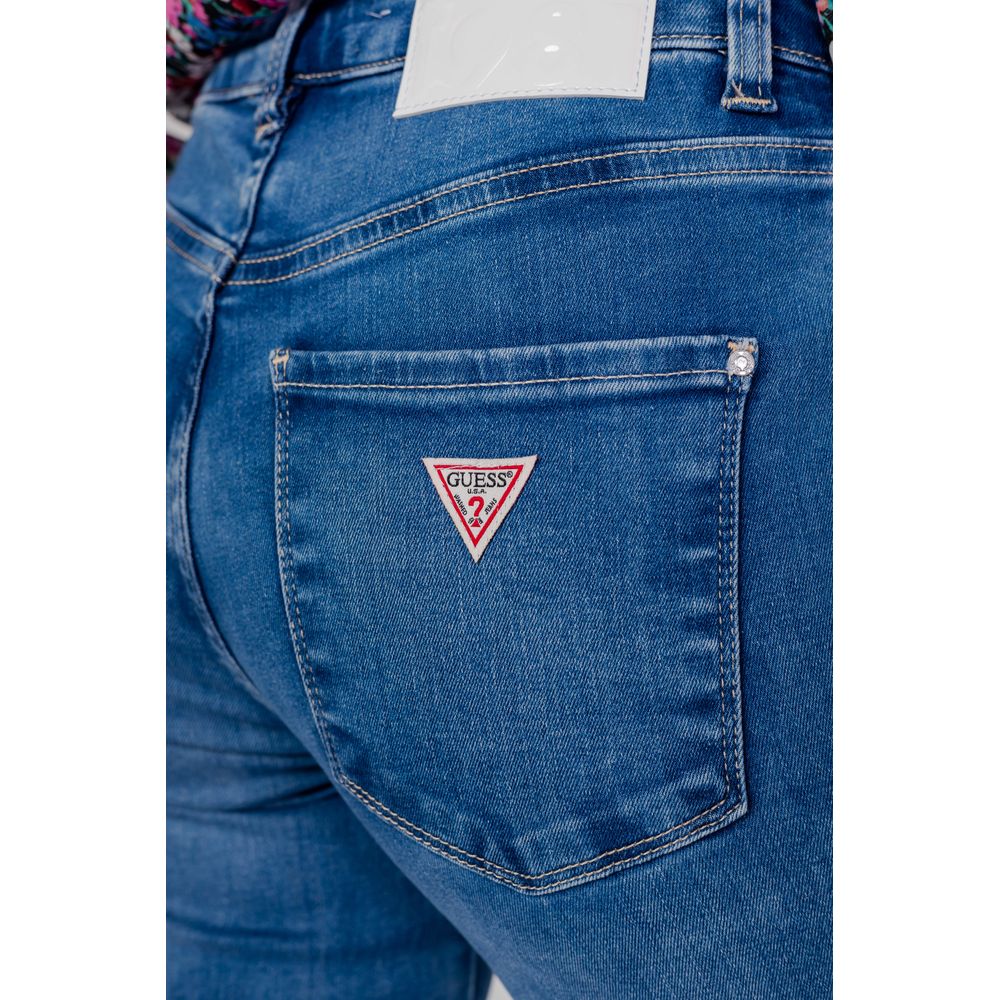 Jean mom bleu clair en coton biologique
