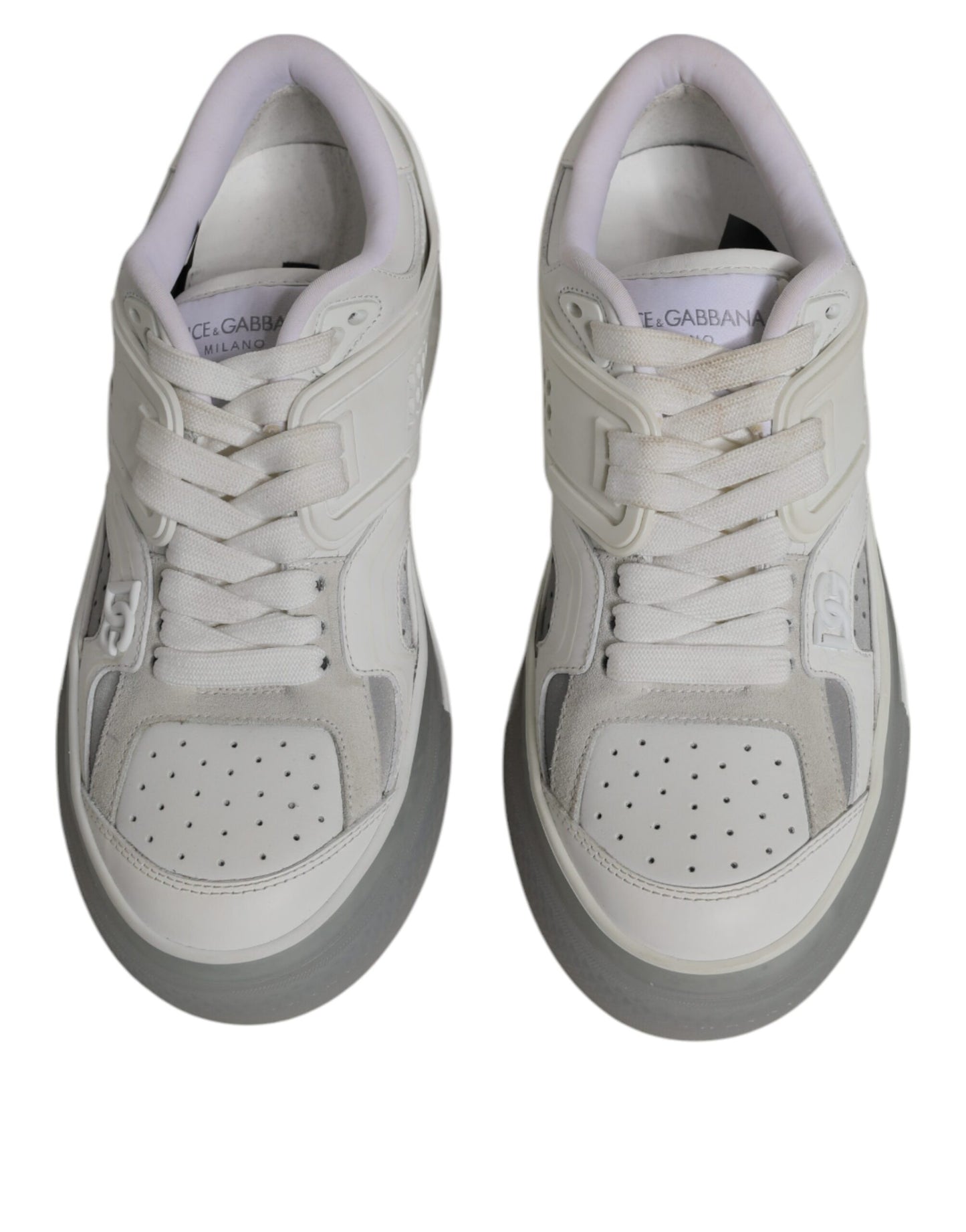 Baskets blanches personnalisées 2.Zero avec logo DG
