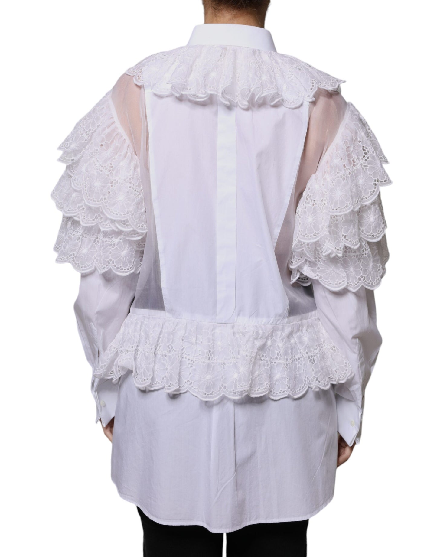 Camisa de popelina de algodón blanca, vestido y blusa