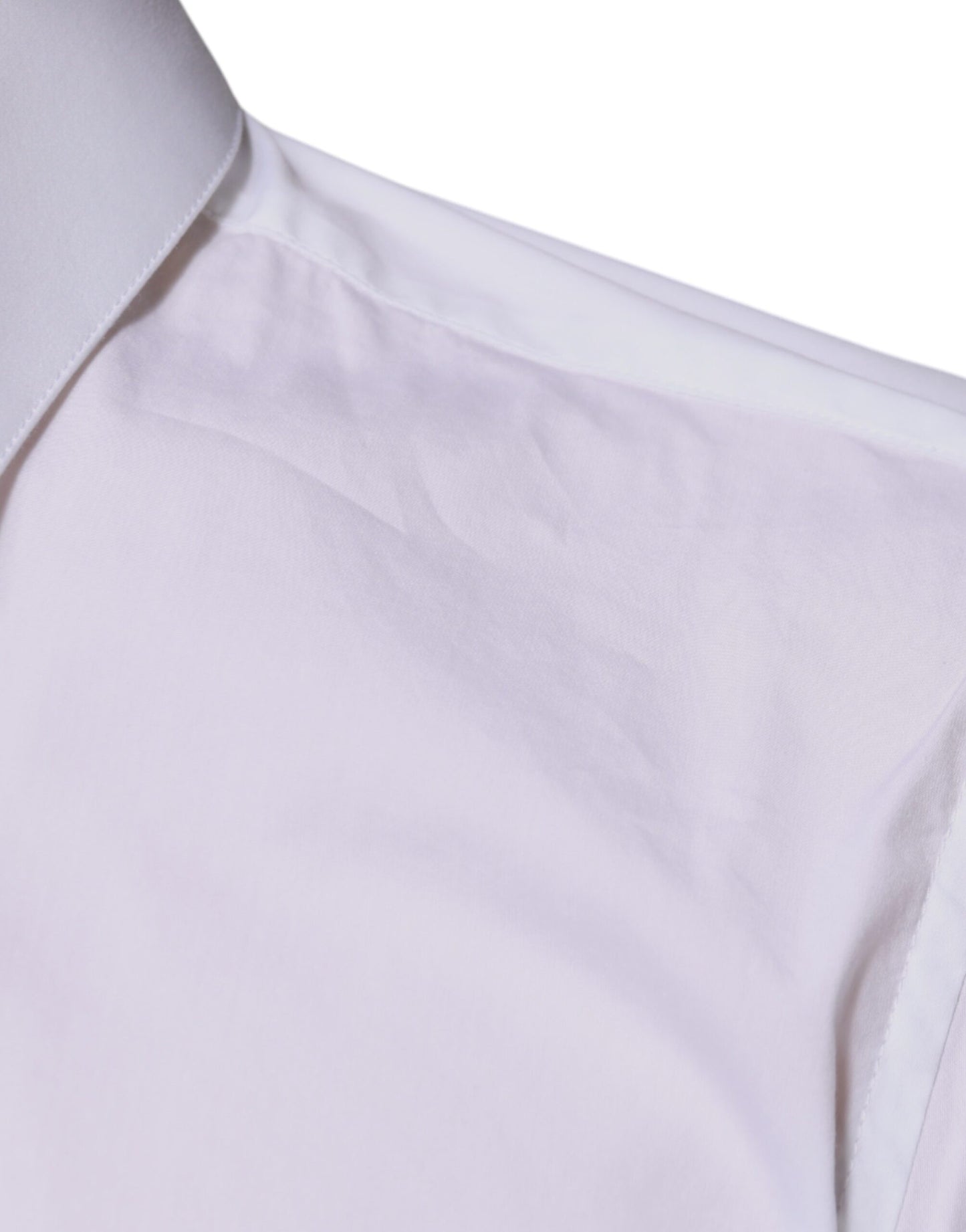 Chemise habillée MARTINI en coton mélangé blanc pour homme