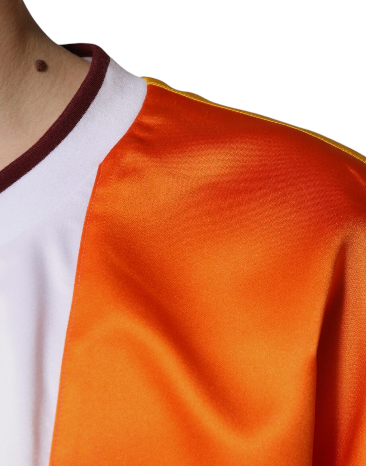 T-shirt sans manches en jersey multicolore