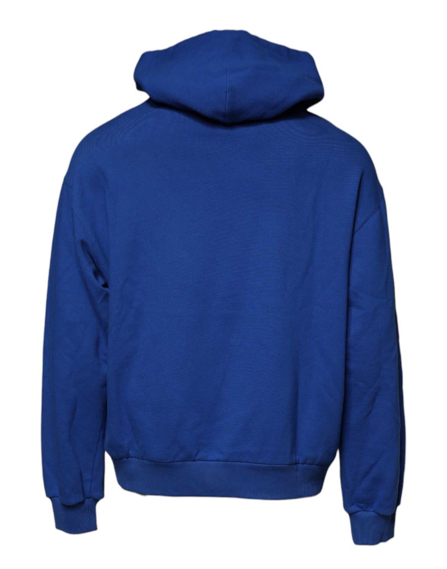Sudadera con capucha y estampado de logotipo azul