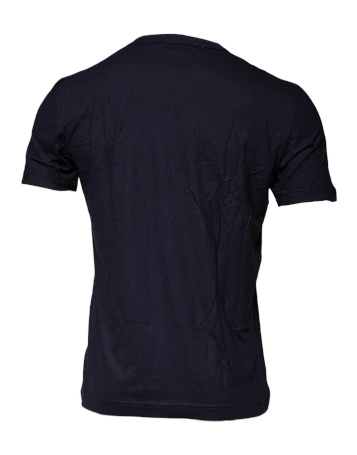 T-shirt bleu à col rond en coton D&amp;G King Of Love