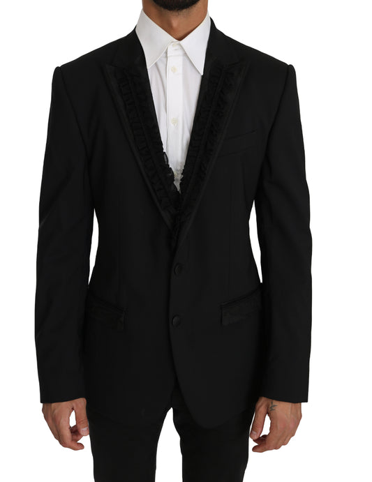 Chaqueta blazer Torrero MARTINI de lana negra
