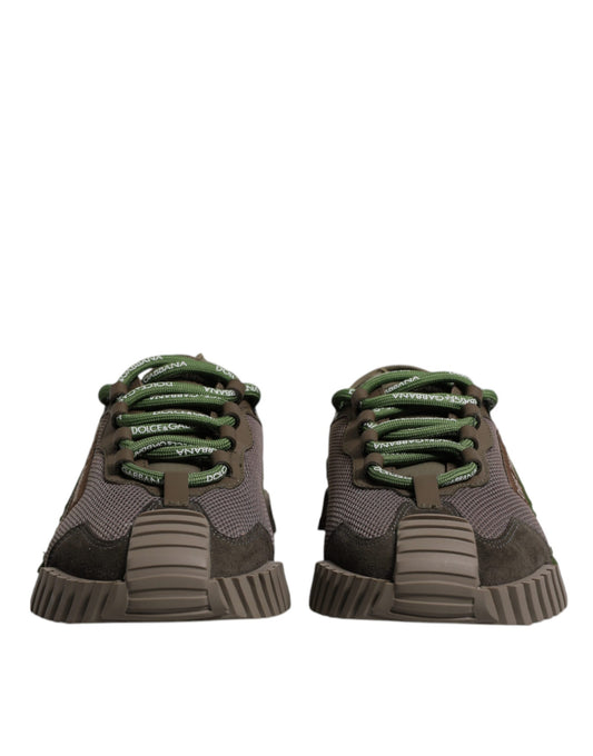 Zapatillas deportivas bajas NS1 para hombre, color verde militar