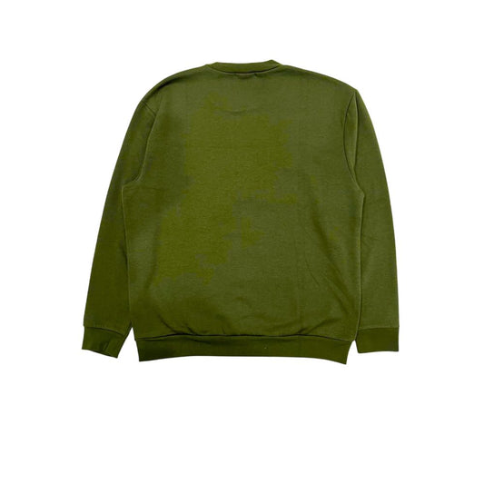 Green Polyester Men's Hoodie