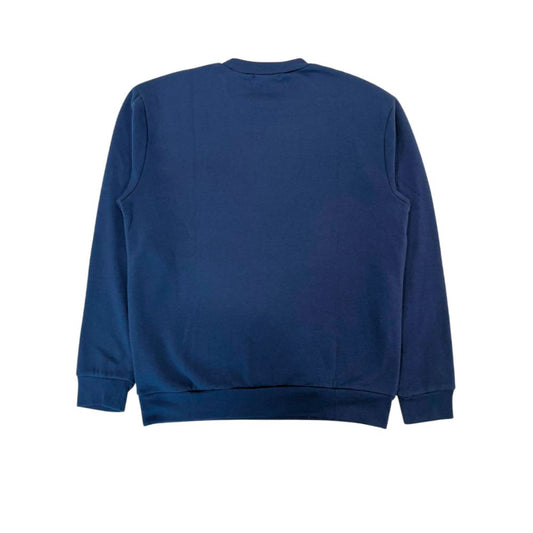Blue Polyester Men Sweater