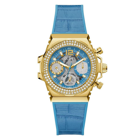 Montre synthétique bleue