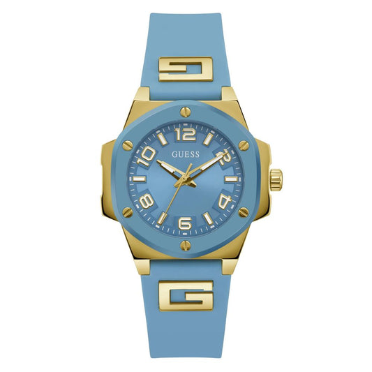 Montre synthétique bleue