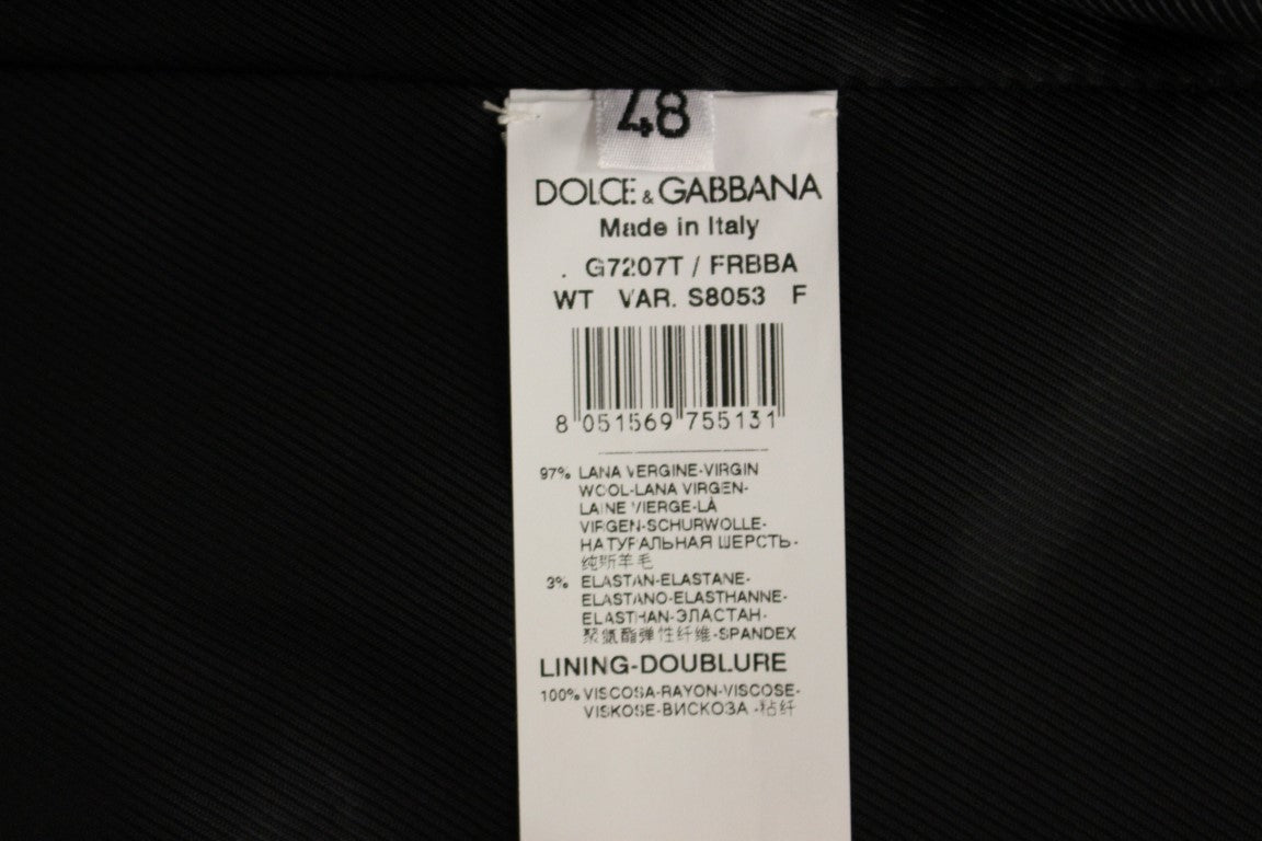 Chaleco de lana con logotipo y rayas negras