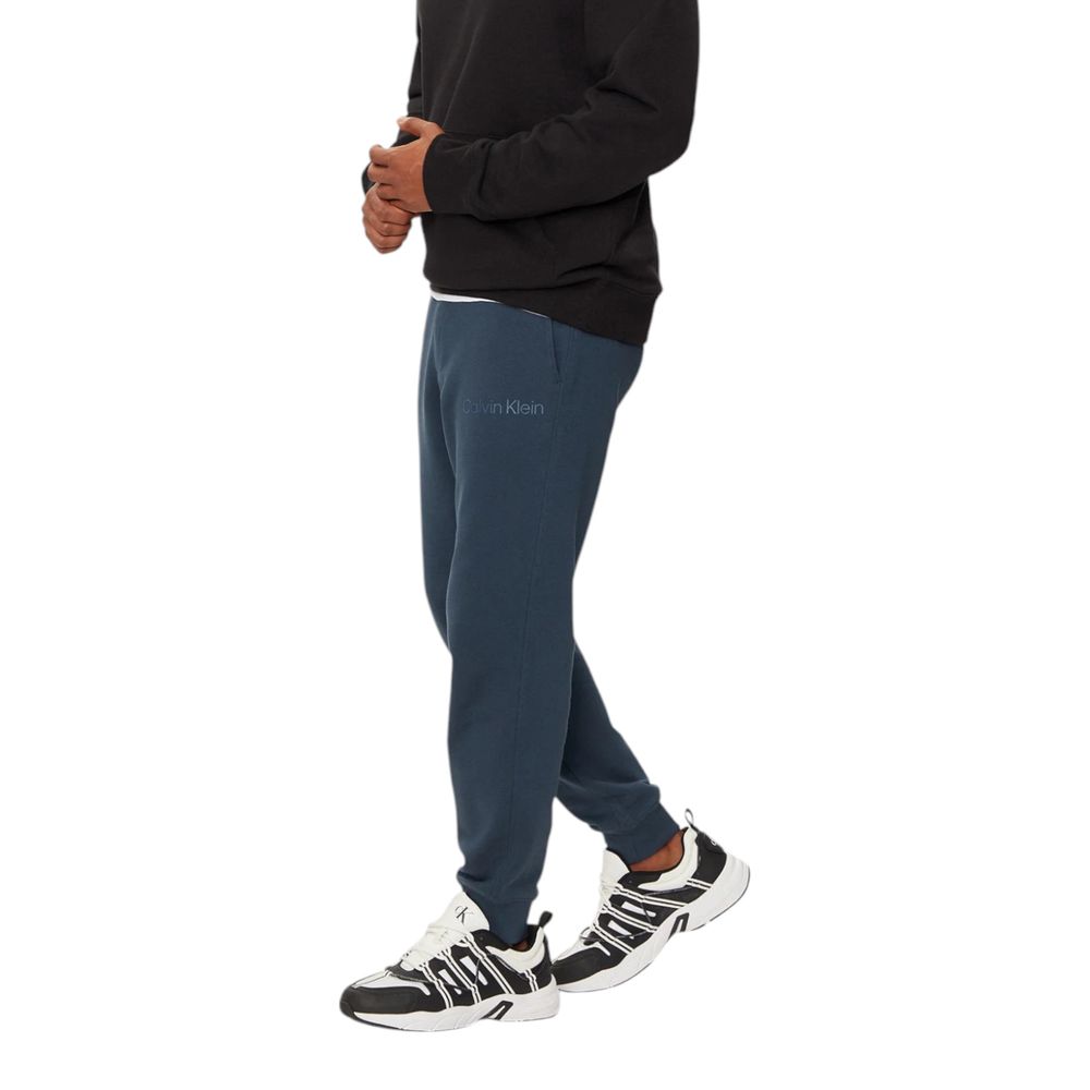 Pantalón deportivo de algodón azul