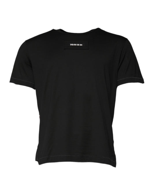 T-shirt ras du cou camouflage multicolore