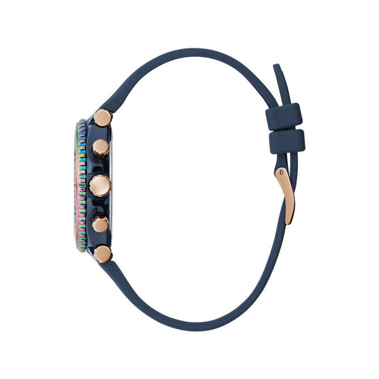 Montre synthétique bleue