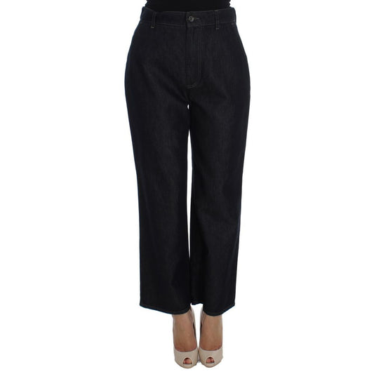 Vaqueros y pantalones de algodón azul