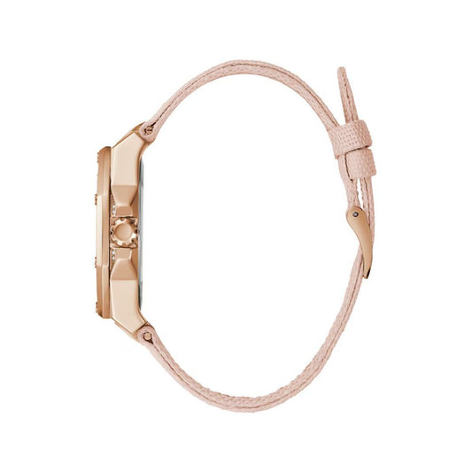 Montre en cuir multicolore