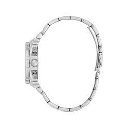 Montre en acier inoxydable gris
