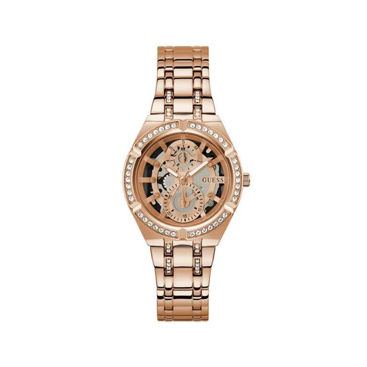 Montre multicolore en acier inoxydable