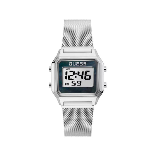 Montre en acier inoxydable gris