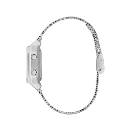 Montre en acier inoxydable gris