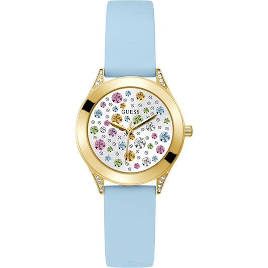Montre synthétique bleue
