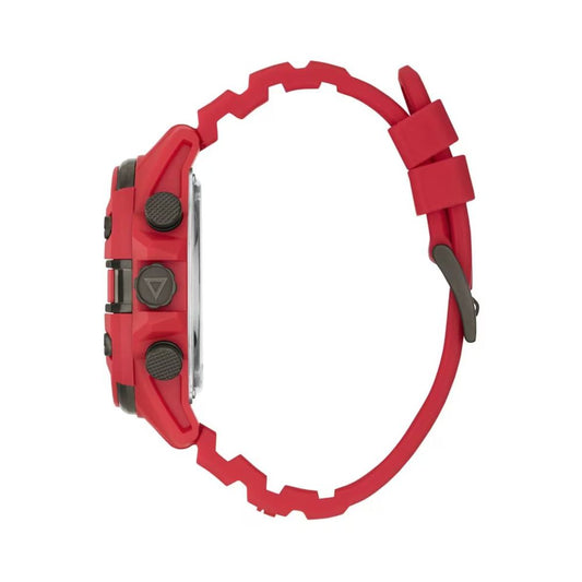 Montre synthétique rouge