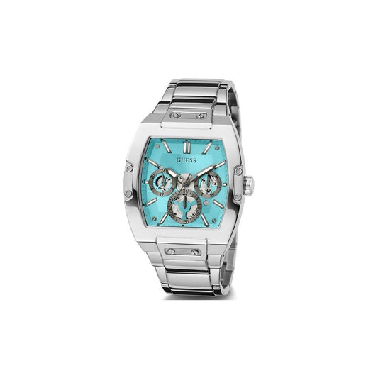 Montre en acier inoxydable gris