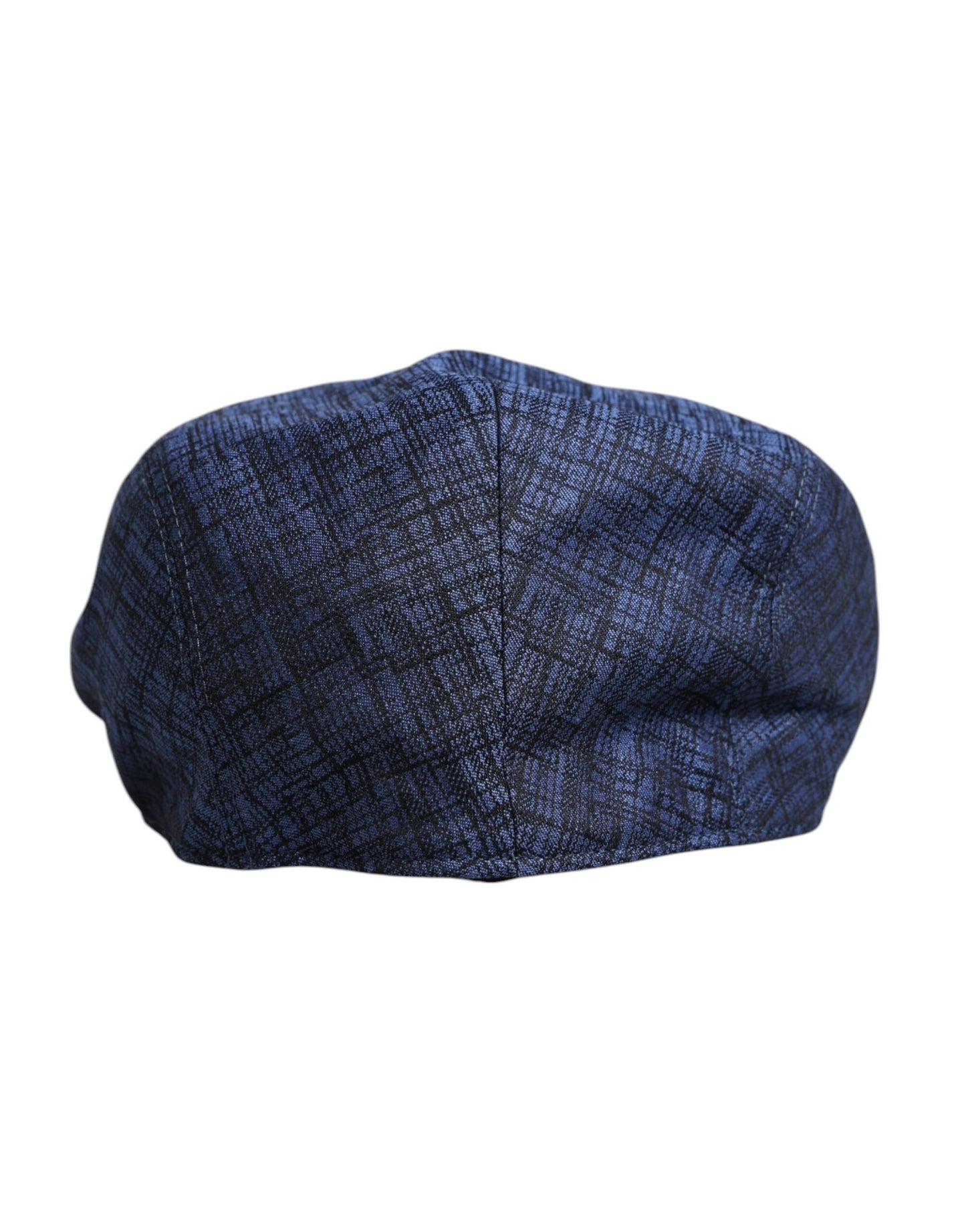 Casquette gavroche en coton extensible bleu