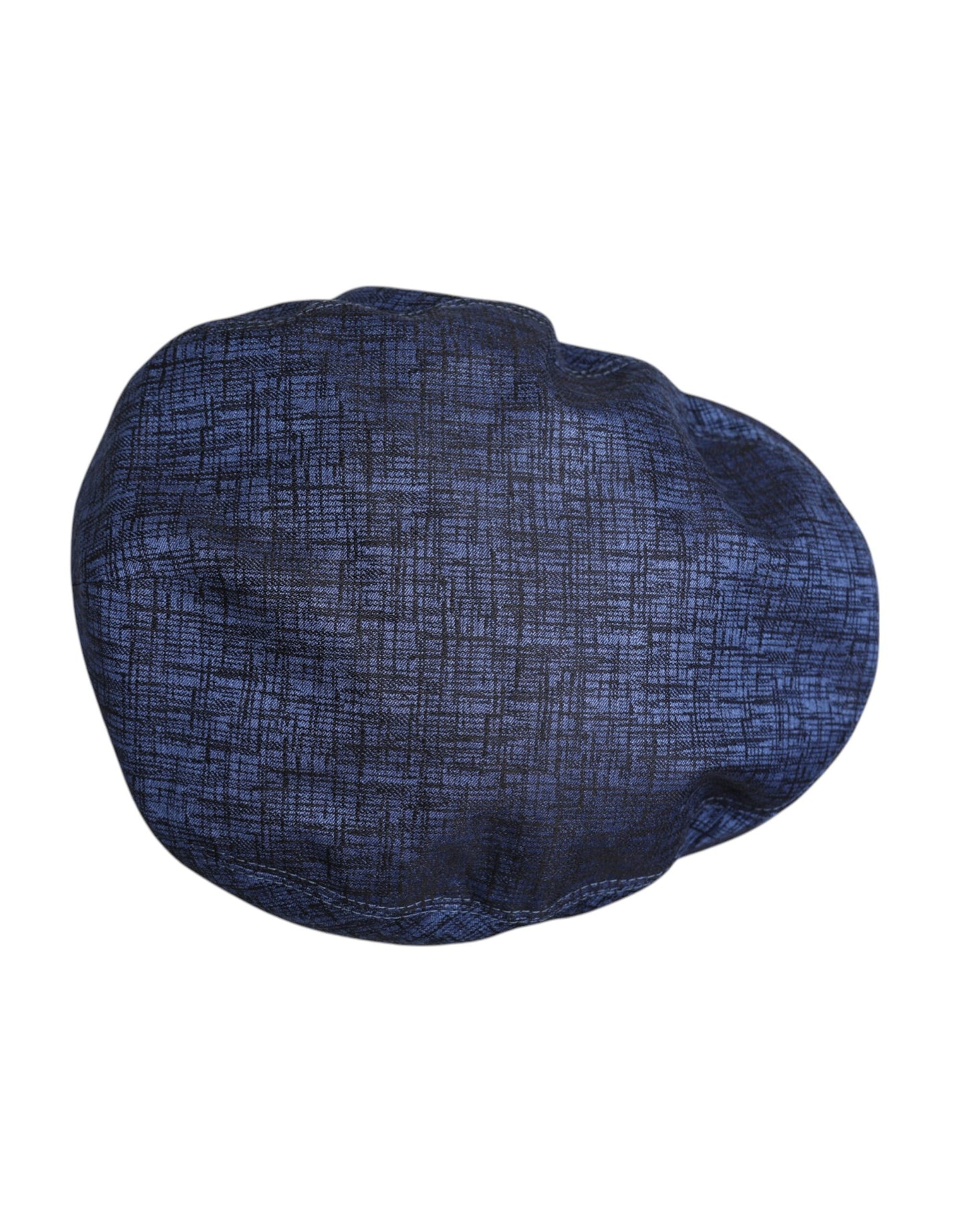 Casquette gavroche en coton extensible bleu