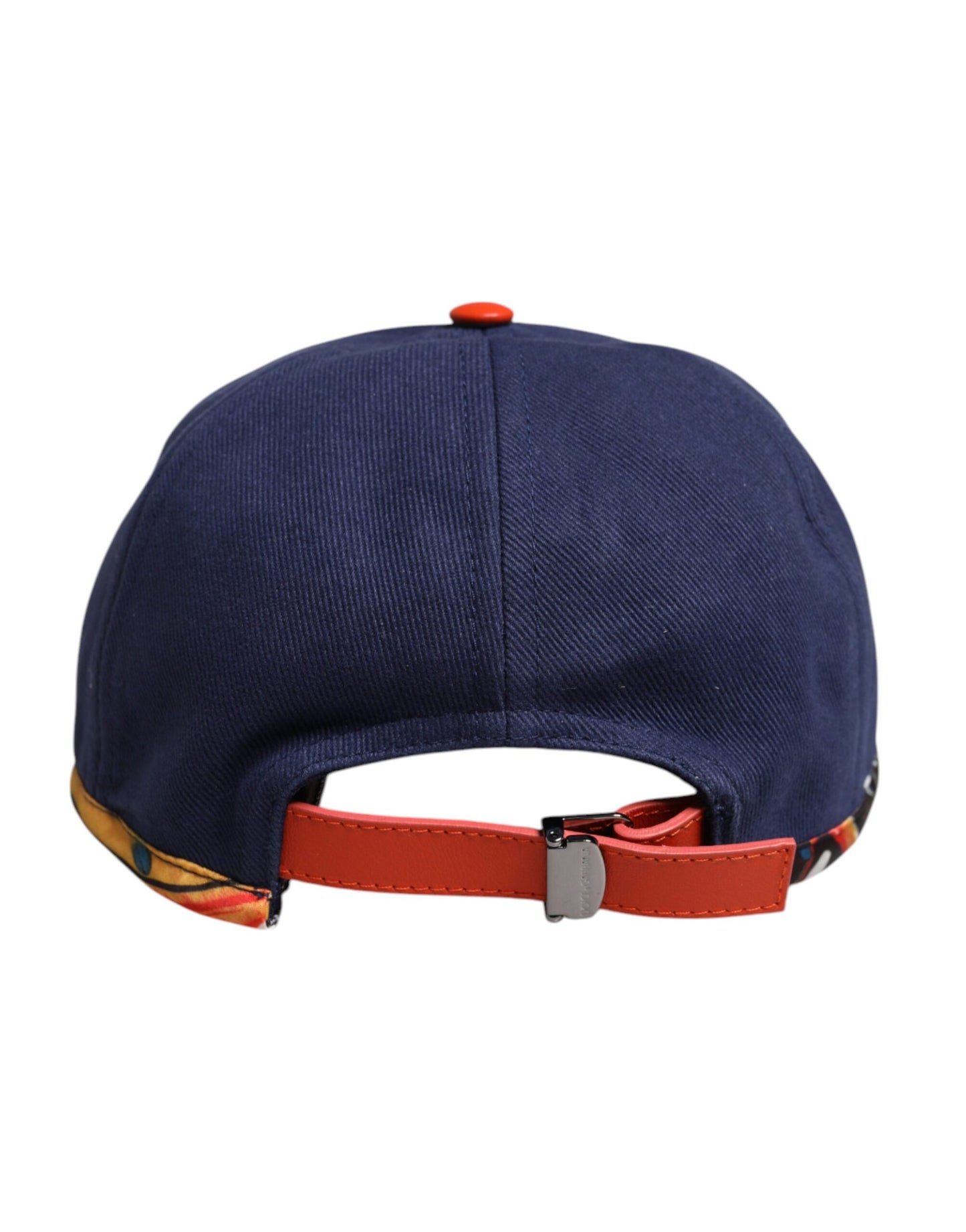 Gorra de béisbol de algodón azul de 6 paneles