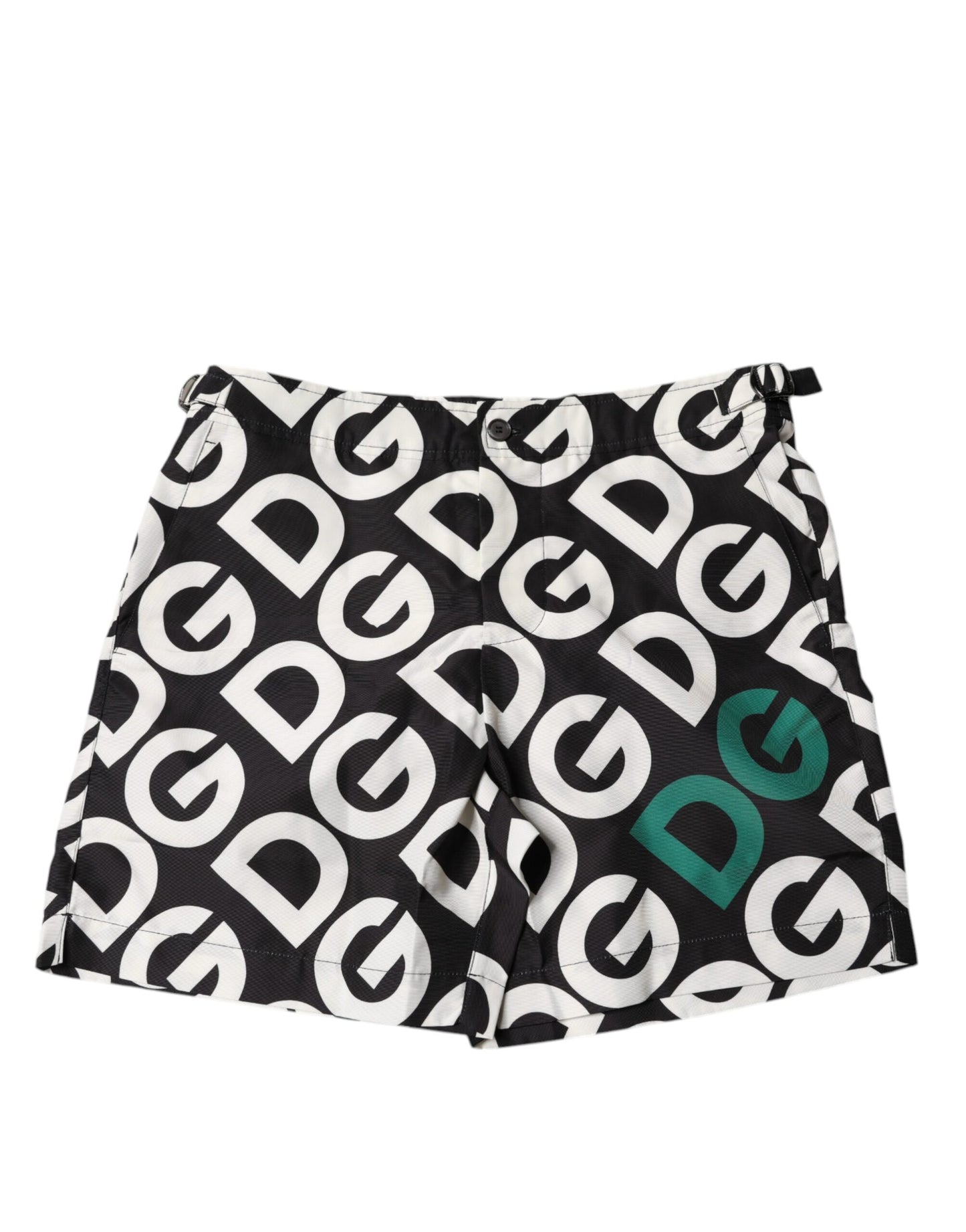 Maillots de bain short de plage avec logo noir et blanc