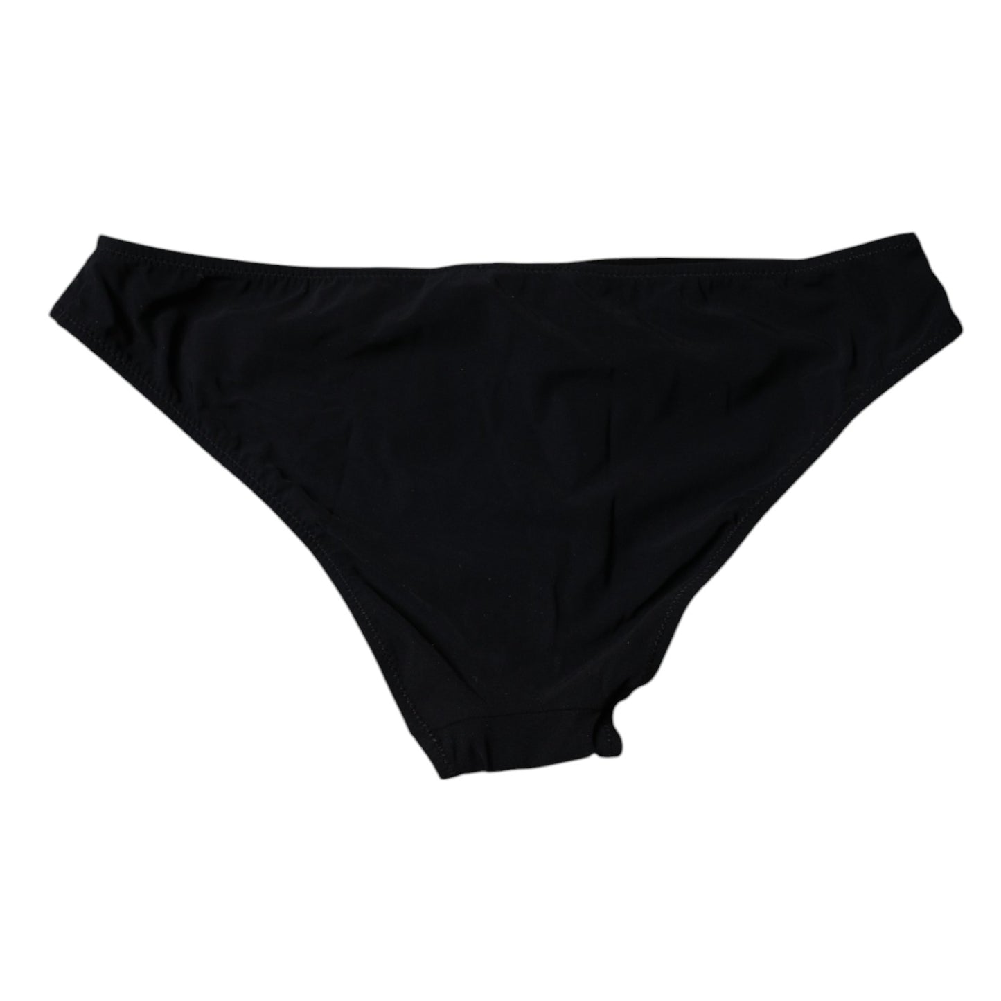 Culotte taille moyenne en nylon extensible noir