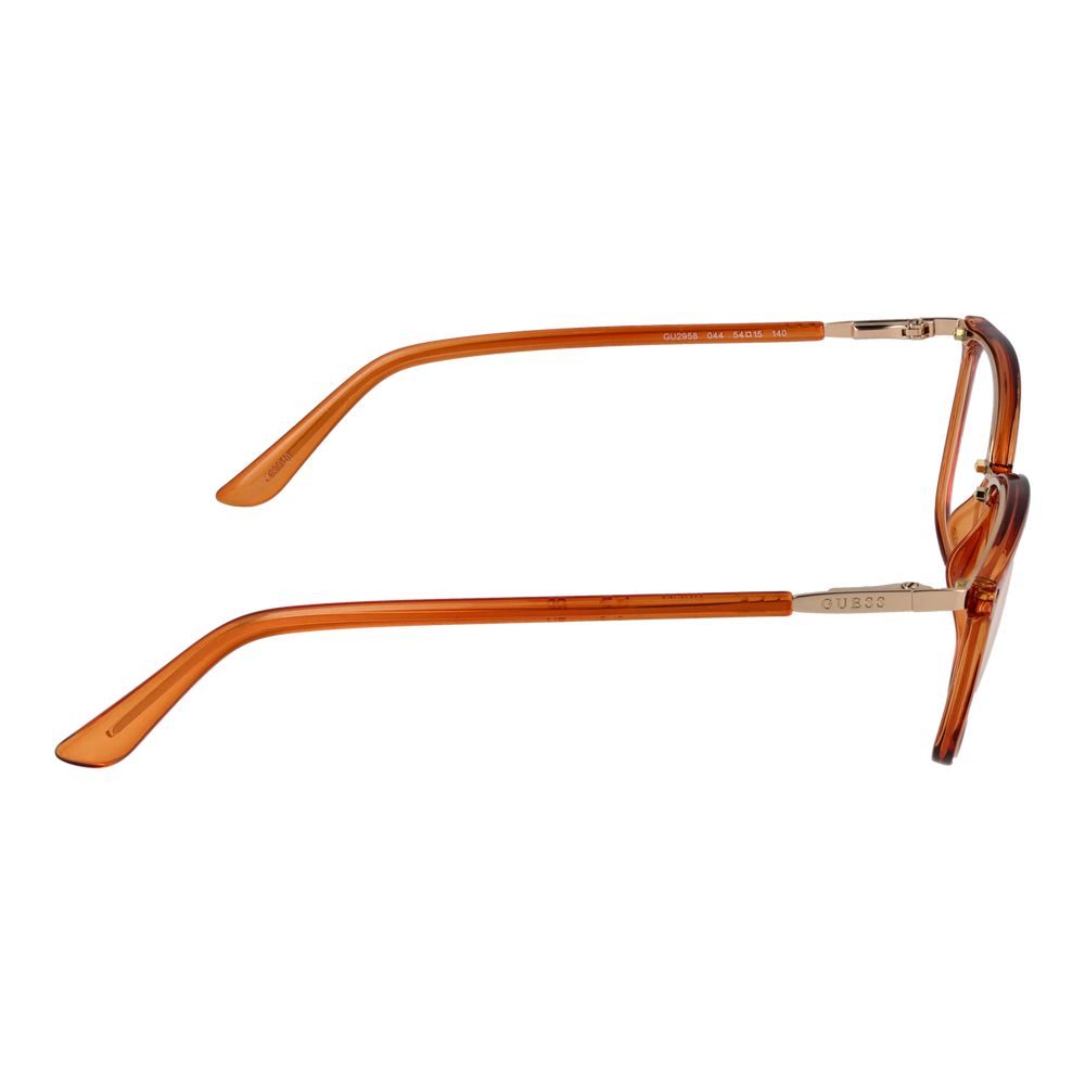 Montures optiques orange pour femmes