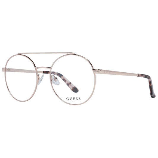 Montures optiques pour femmes en or rose